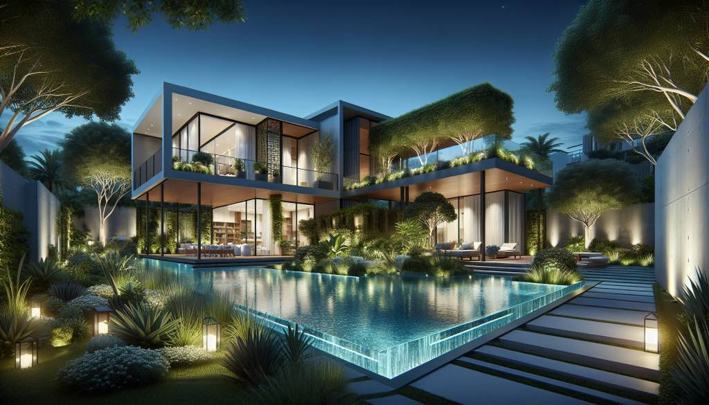 Conception de piscines et d’espaces extérieurs : la touche finale des villas contemporaines