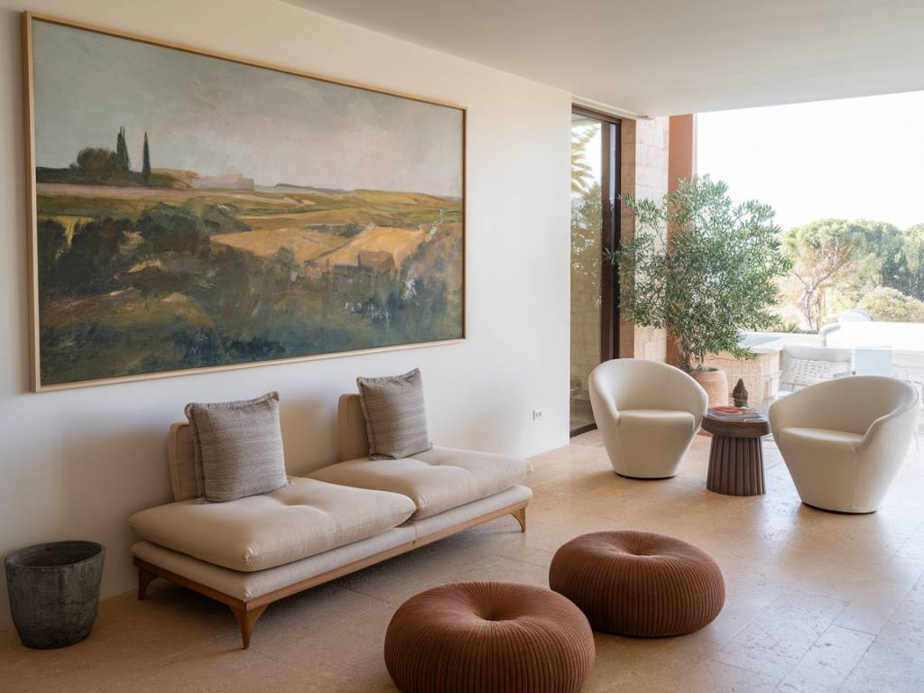 « La place des œuvres d’art dans les villas contemporaines : conseils pour sublimer vos espaces »
