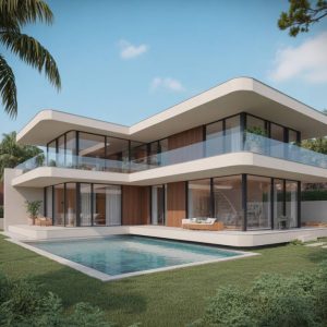 L’impact de la géométrie organique dans la conception des villas contemporaines