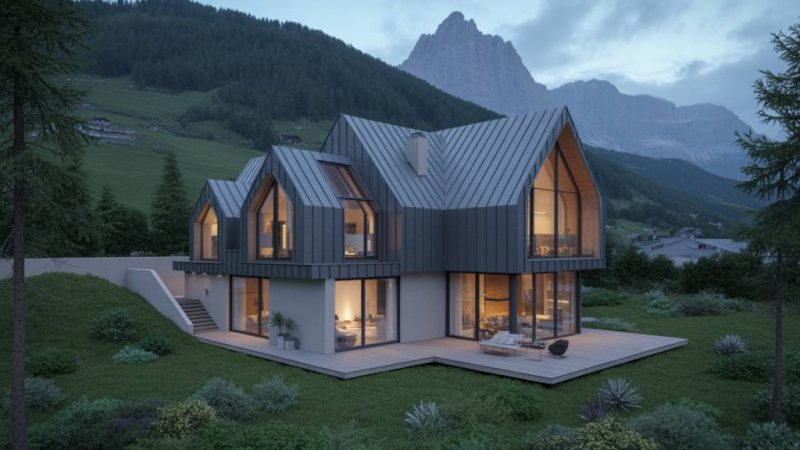 Les villas contemporaines en milieu montagneux : défis architecturaux et inspirations alpines