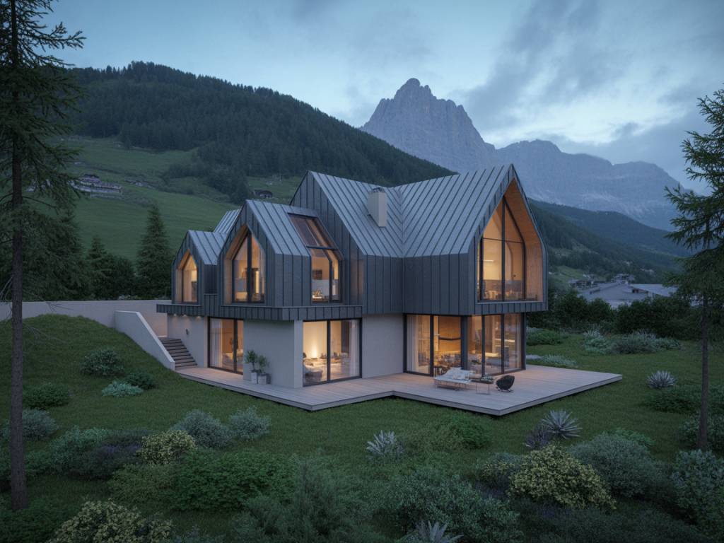 Les villas contemporaines en milieu montagneux : défis architecturaux et inspirations alpines