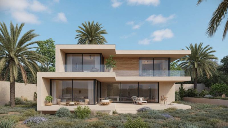 Les villas contemporaines en climat désertique : stratégies architecturales pour affronter chaleur et aridité