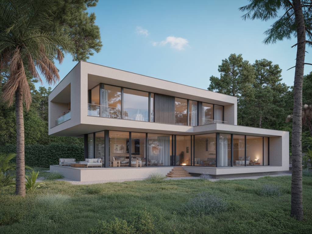 Les villas contemporaines face au changement climatique : concevoir une architecture résiliente et adaptable